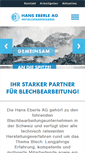 Mobile Screenshot of hans-eberle.ch